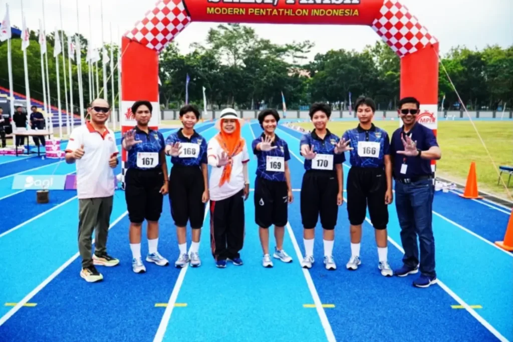 Pengurus Pusat Mpi Sukses Menyelenggarakan Kejuaraan Nasional Modern Pentathlon Indonesia 2024 1024x683