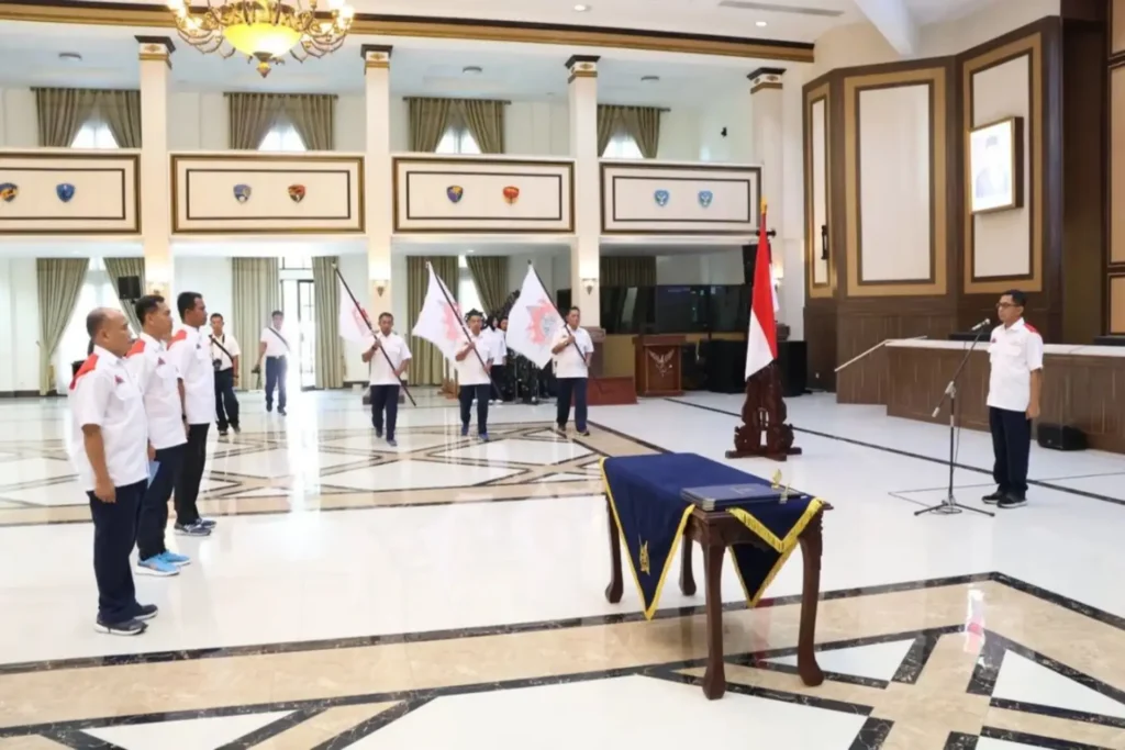 Wagub Aau Kukuhkan Pengurus Kabupaten Modern Pentathlon Diy 1024x683