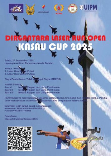 Dirgantara Laser Run Open KASAU Cup 2025